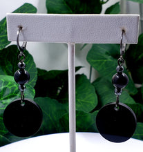 Load image into Gallery viewer, MINI Round Earrings w/Precious Stones