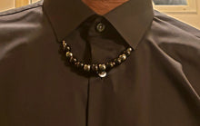 Load image into Gallery viewer, Black Excellence Necklace & Bracelet Set/Black Onyx - Men