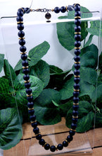 Load image into Gallery viewer, His TRIBE Necklace Matte Black Onyx - Men