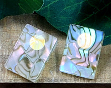 Load image into Gallery viewer, Fancy Stud Earrings (Squares & Rectangles)