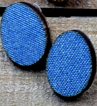 Load image into Gallery viewer, Fancy Stud Earrings (Ovals)