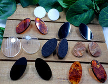 Load image into Gallery viewer, Fancy Stud Earrings (Ovals)