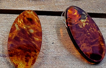 Load image into Gallery viewer, Fancy Stud Earrings (Ovals)