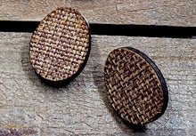 Load image into Gallery viewer, Fancy Stud Earrings (Ovals)