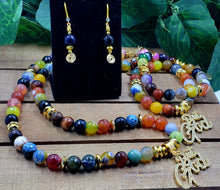 Load image into Gallery viewer, But God! Candy Coated Necklace, Bracelets and Earring Set (4 piece) - Women