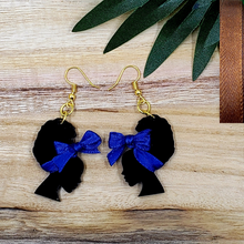 Load image into Gallery viewer, Mommy & Me Lady of Excellence Afro Earrings - STATEMENT EARRINGS