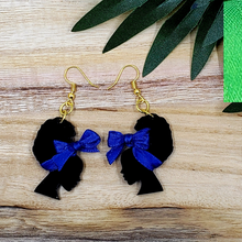 Load image into Gallery viewer, Mommy & Me Lady of Excellence Afro Earrings - STATEMENT EARRINGS