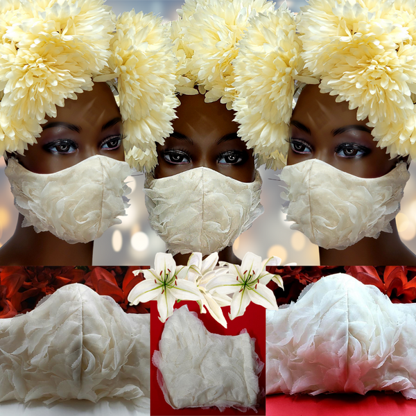 Wedding Ceremonial Facemask for Bride