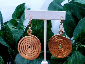 Spiral Dangles - Copper
