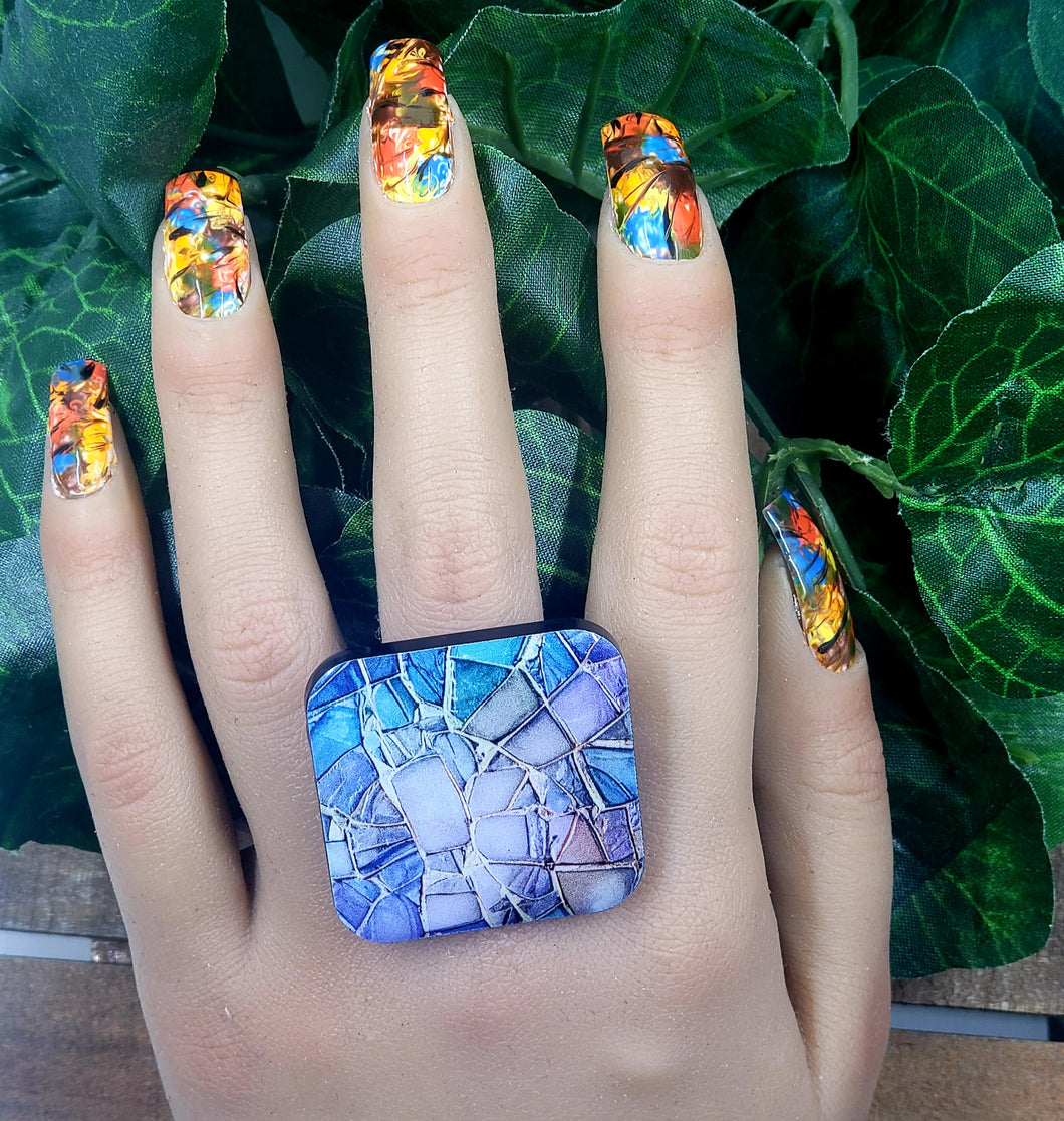 Square Domed Rings (Various Options)