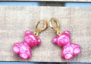 Gummy Bear Dangle Earrings