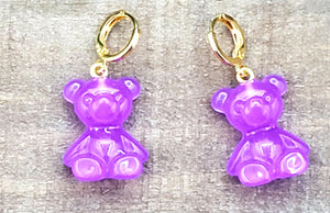 Gummy Bear Dangle Earrings