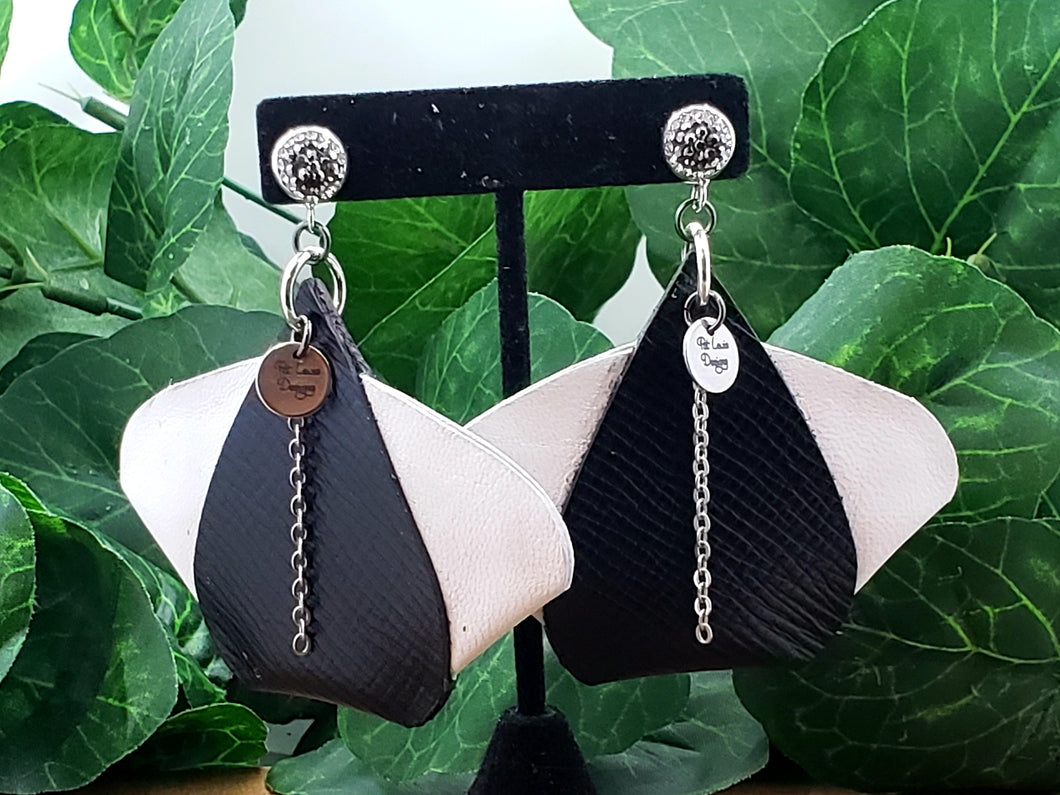 *EXCLUSIVE* Designer Dangles - Black and White