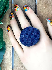 She is Restored Denim Ring - Medium (Various Options)