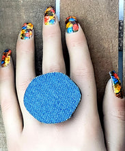 Load image into Gallery viewer, She is Restored Denim Ring - Medium (Various Options)
