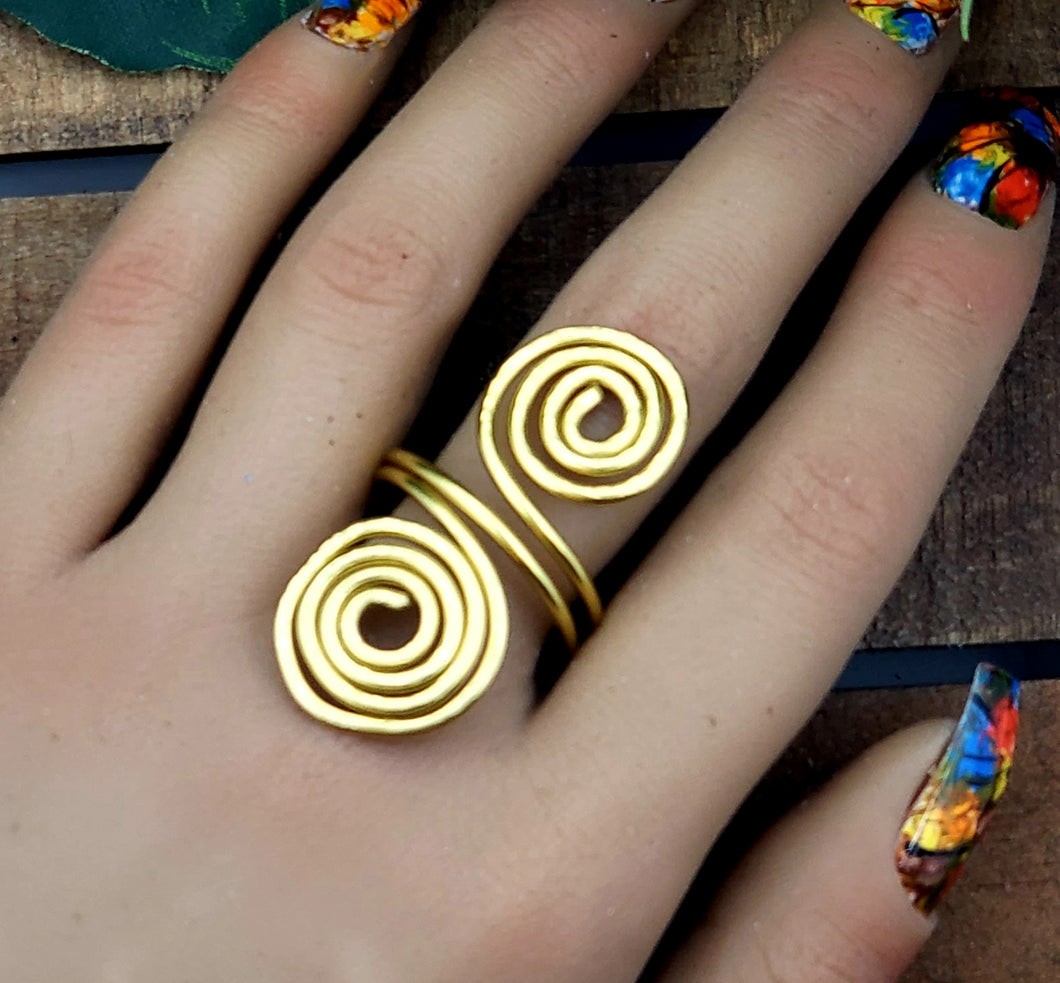 The Spiral Goddess Ring