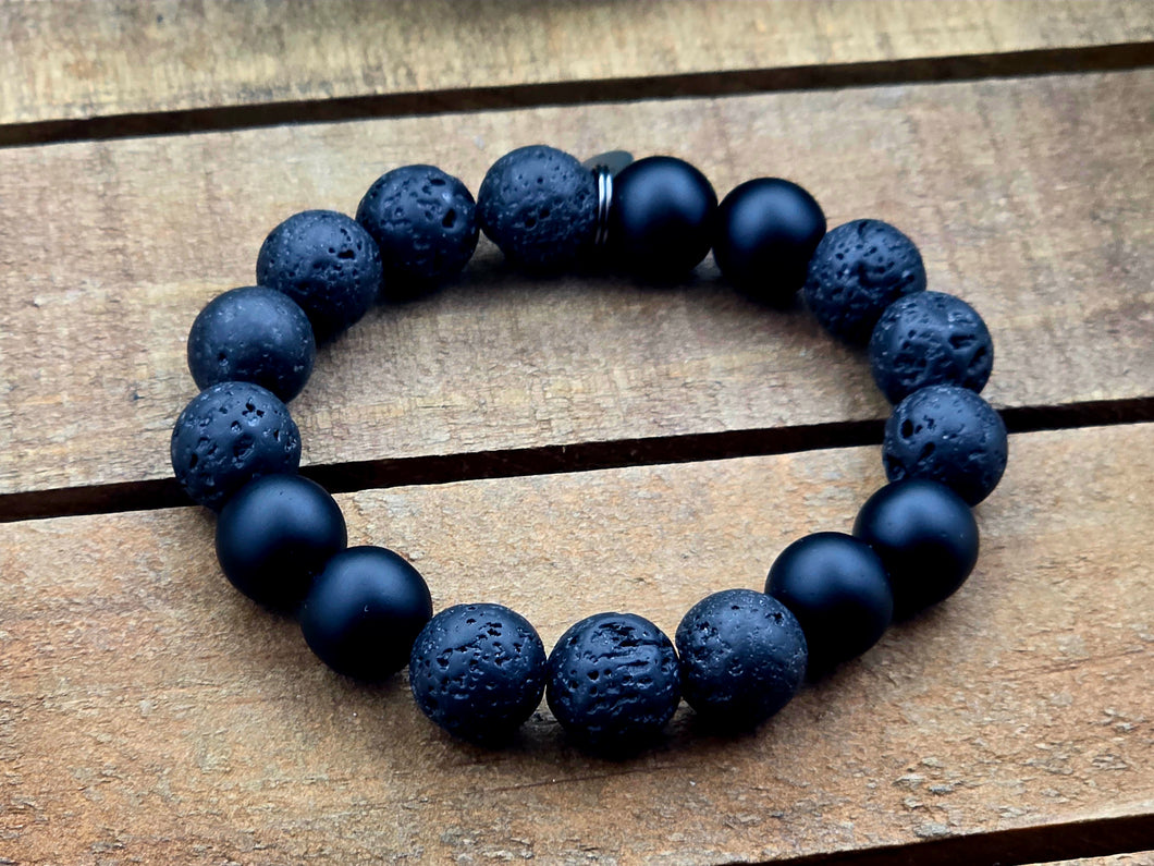 The Classic Lava Tribe Bracelet V3 (12mm) - Men