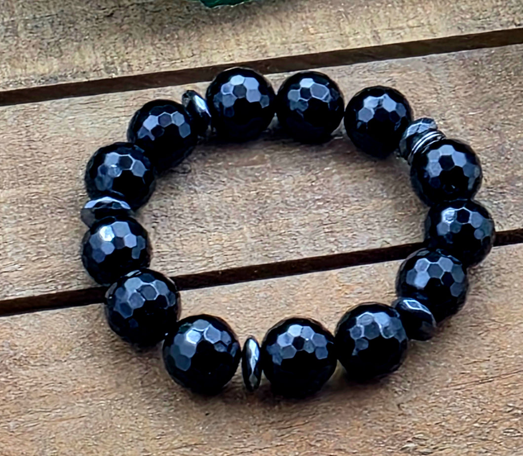 Black Fabulous Queen Bracelet- Women