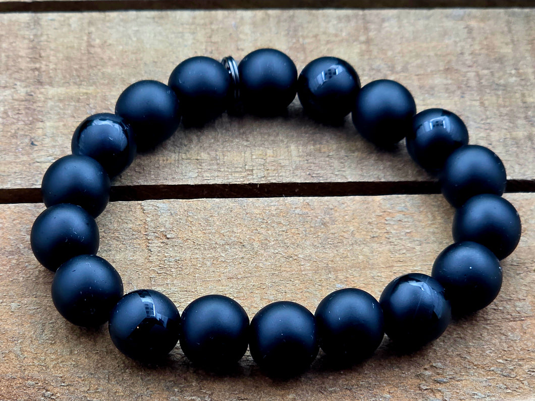 The Black Tie Bracelet - Men