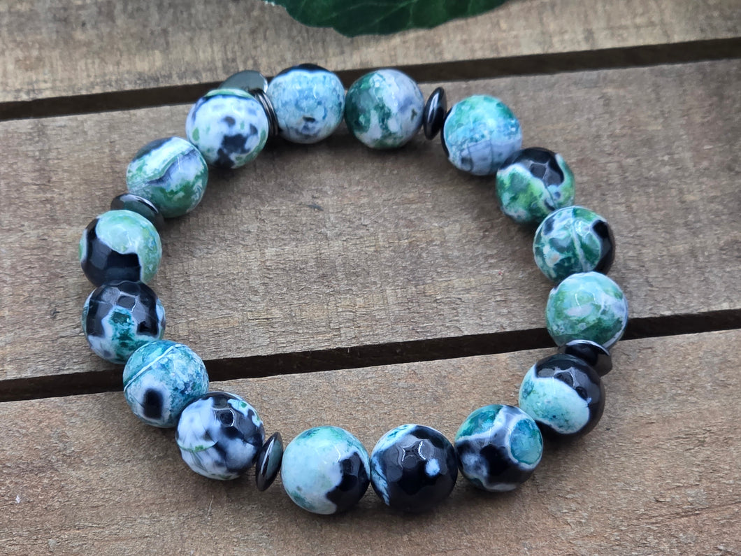 Green Fire Bracelet- Women