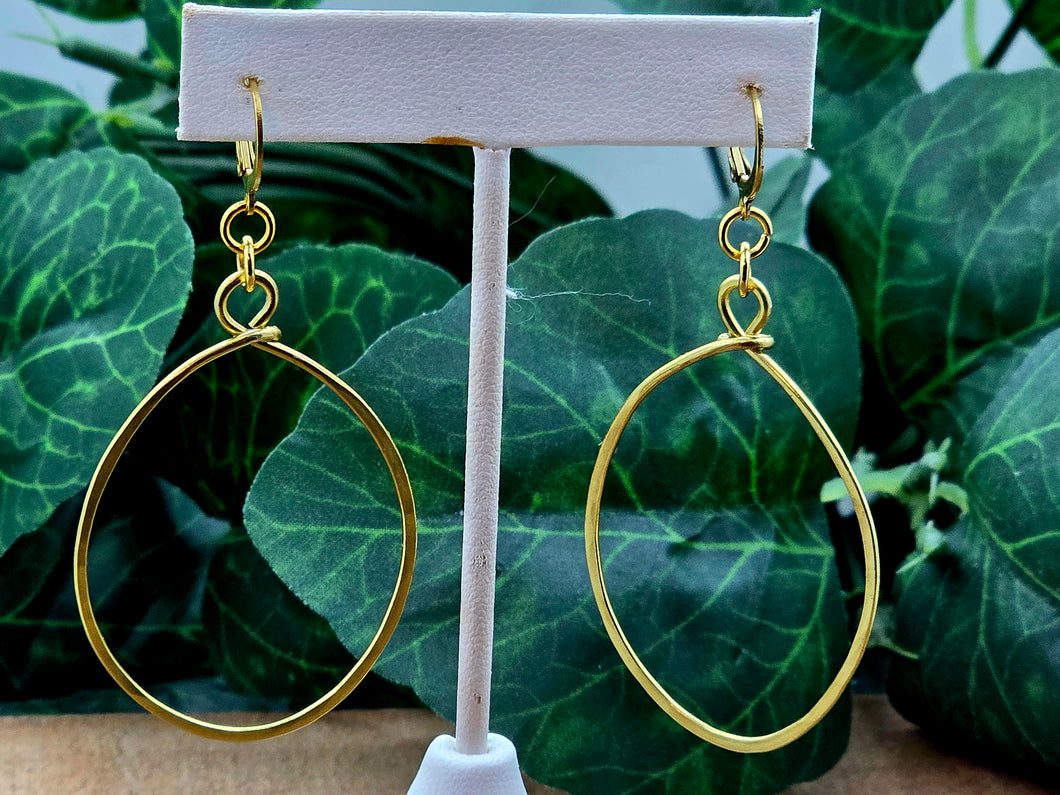 Simply Wire Hoops - Medium