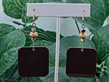 Load image into Gallery viewer, Rounded &amp; Squared Dangle Earrings w/Beads (Med) - (Various Options)
