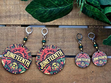 Load image into Gallery viewer, Juneteenth Freedom Dangle Earrings
