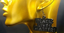 Load image into Gallery viewer, Black Lives Matter (BLM) Earrings

