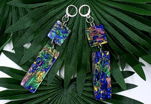 Load image into Gallery viewer, SLIM RECTANGLED Dangle Earrings
