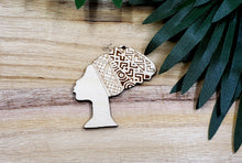 Load image into Gallery viewer, EARRING BLANKS - AFRO Queen Earring Blanks UNFINISHED - Per Pair
