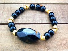 Load image into Gallery viewer, The Black &amp; Gold Bracelet Collection
