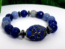 Load image into Gallery viewer, The She Blue Me Away! Bracelet Set
