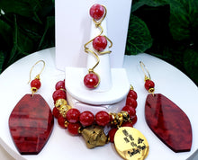 Load image into Gallery viewer, She is Red Bracelet Set
