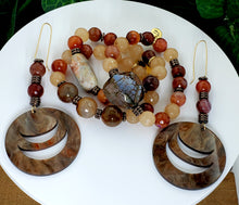 Load image into Gallery viewer, She is Rich in the Earth Bracelet and Earring Set
