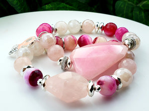 Pink Ribbon (Breast Cancer Awareness) Bracelet