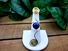 Load image into Gallery viewer, She Blue Me Away Beaded Ring
