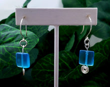 Load image into Gallery viewer, Dainty Square Earrings Option#2
