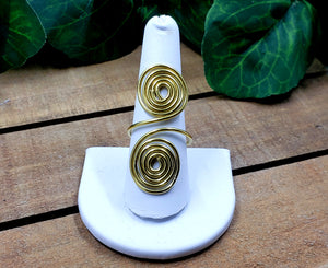 The Spiral Goddess Ring