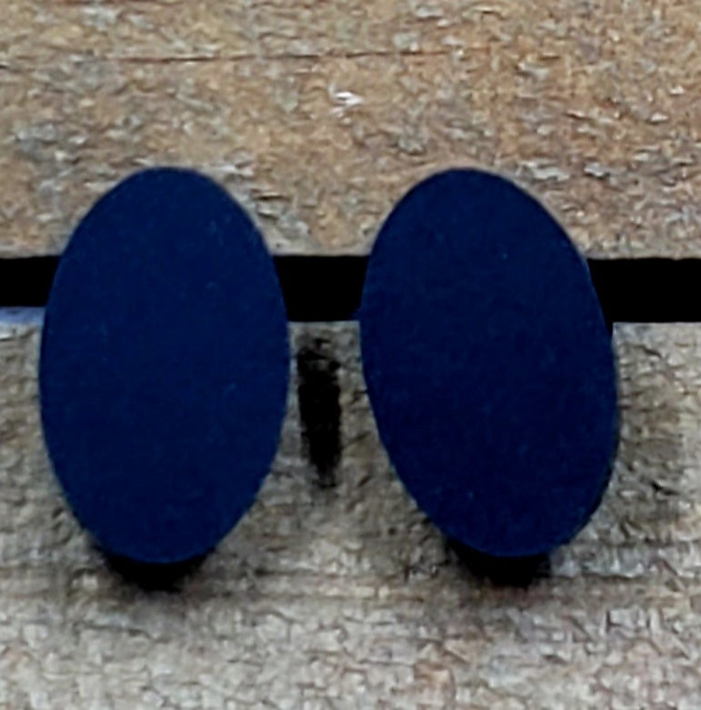 MINI Fancy Stud Earrings (Ovals)