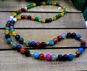 Candy Coated Necklace - Women